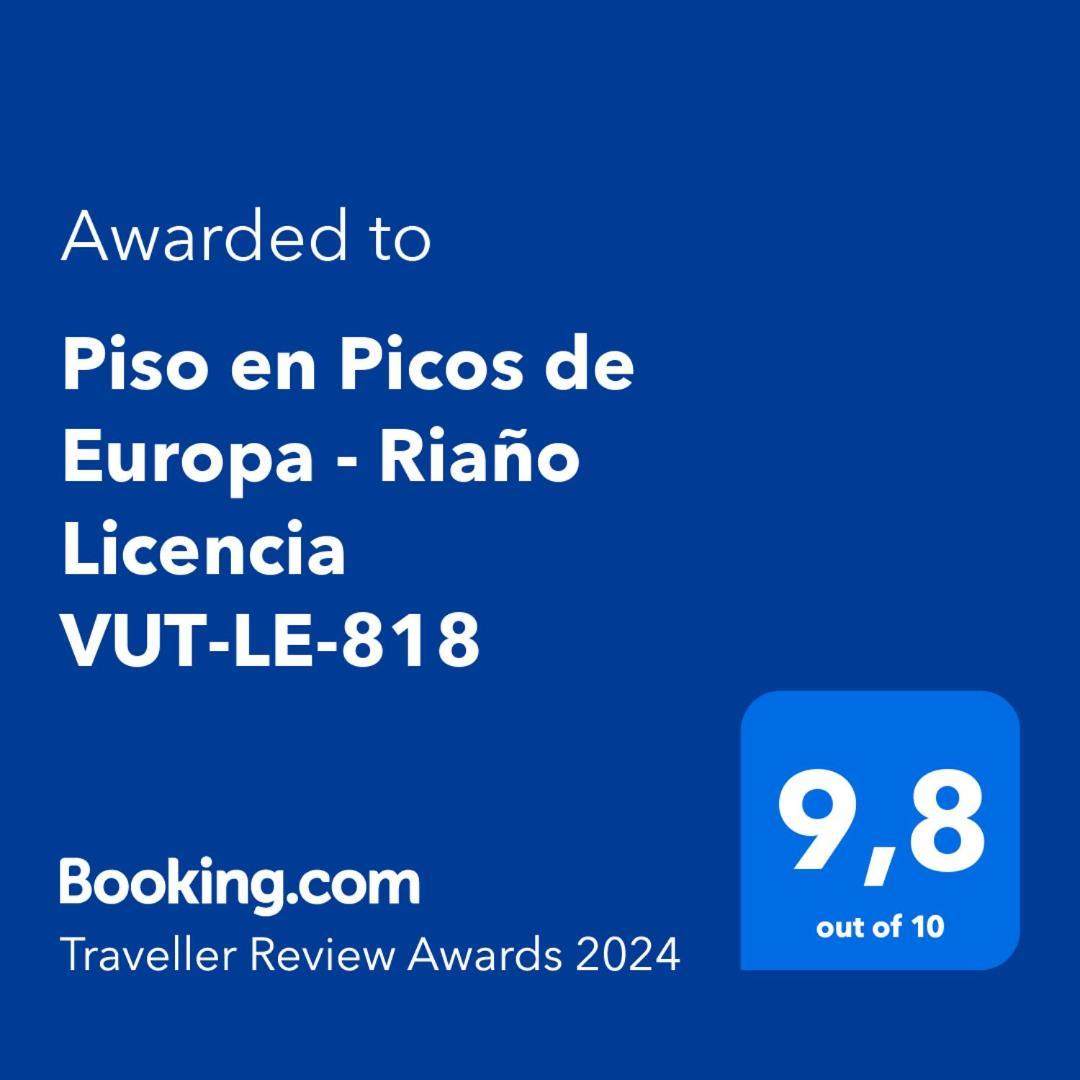 Piso En Picos De Europa - Riano Licencia Vut-Le-818 Apartment Exterior photo